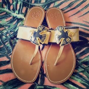 TORY BURCH Dove Sandals Size 8 1/2